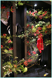 日本フラワーデザイン大賞2006「ウィンドーディスプレイ部門」にて今野亮平が第1位受賞
