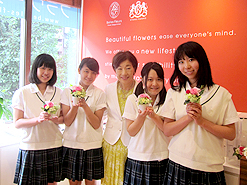 文京学院大学女子高等学校の企業訪問