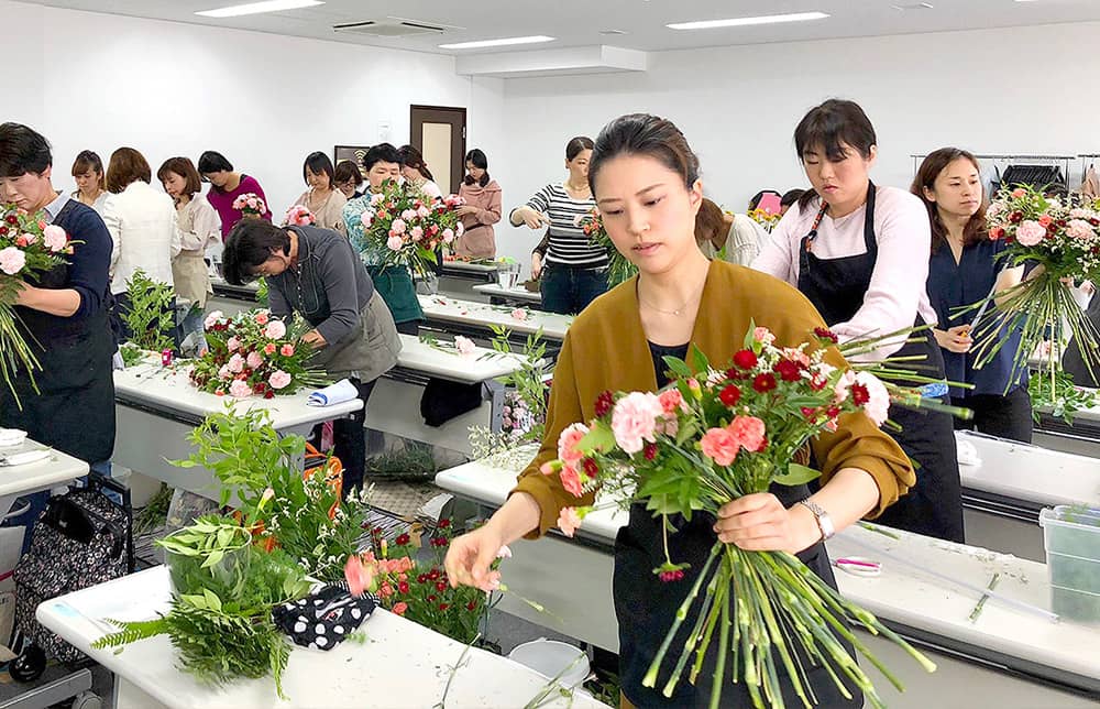 国家検定
フラワー装飾技能士コース