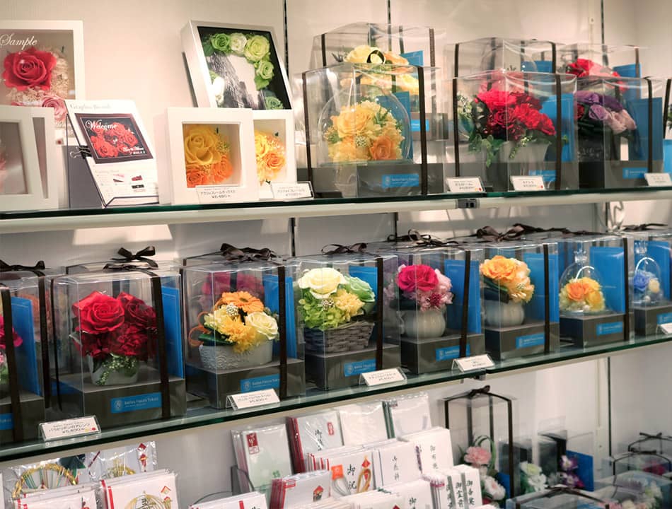 店舗紹介 ベル・フルール | Belles Fleurs Tokyo プリザーブドフラワー 