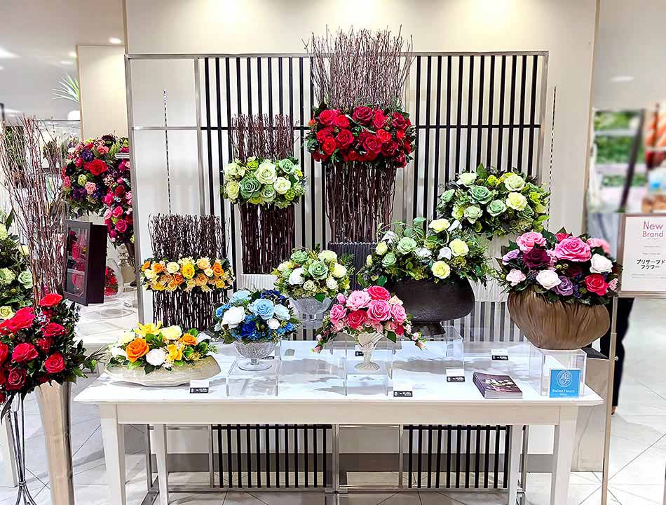 店舗紹介 ベル・フルール | Belles Fleurs Tokyo プリザーブドフラワー 