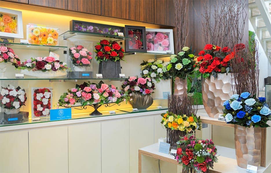 店舗紹介 ベル フルール Belles Fleurs Tokyo プリザーブドフラワーショップ スクール