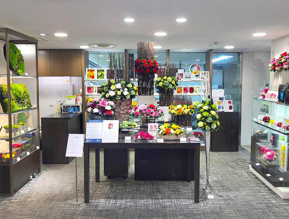 店舗紹介 ベル・フルール | Belles Fleurs Tokyo プリザーブドフラワー