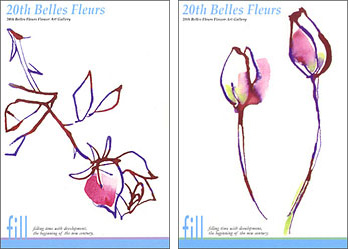 20th. Belles Fleurs デザイン展 -fill-