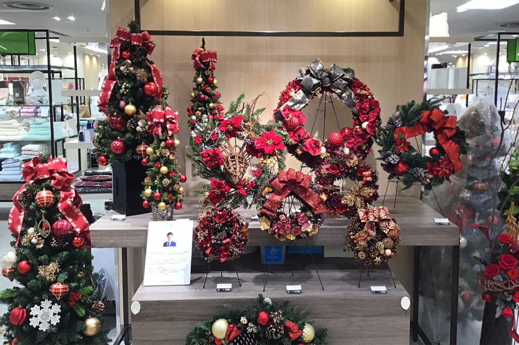 店舗クリスマス展開