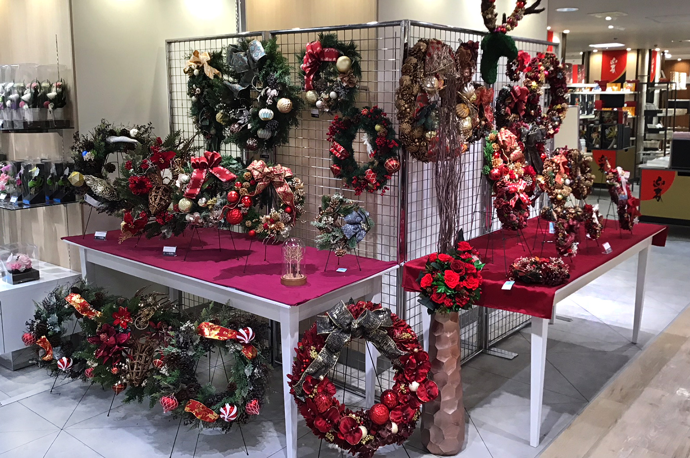 店舗クリスマス展開